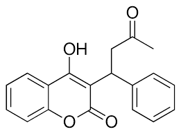 Figure 4. Structure of Warfarin.