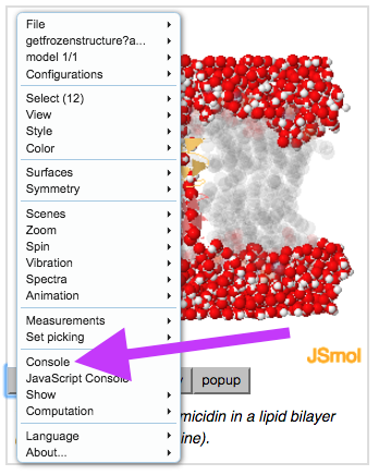 Image:Jsmol-menu-console.png