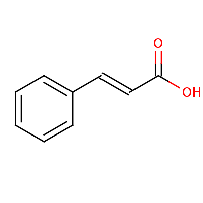 Image:Trans cinnamic acid.png