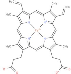 heme b(2) cofactor