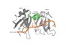 Figure 1: PABP Biological Assembly with linker highlighted.