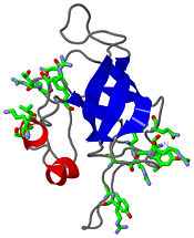 Geobacillus stearothermophilus's L14 ribosomal protein structure.