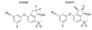 Structures of PT2385 and PT2977