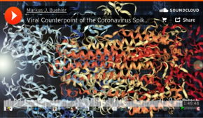 Scientists have turned the structure of the coronavirus spike protein into music.