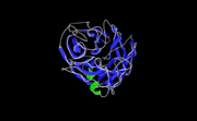 2HU4 monomer showing b-sheets