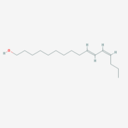Bombykol, a sex pheromone of Bombyx mori, from PubChem