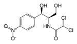 Structure of chloramphenicol