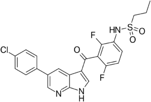 Vemurafenib structure